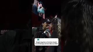 Angela Aguilar y Christian Nodal Cantando Juntos en Feria de San Marcos #nodal #angelaaguilar