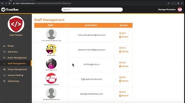 How to add a staff account (FrontRow Web Tutorial)