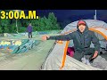 Staying 24 Hours OVERNIGHT at SKETCHY Skatepark *CHALLENGE*