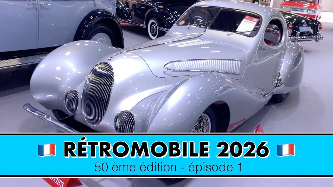 Rétromobile 2026 🇫🇷épisode 1