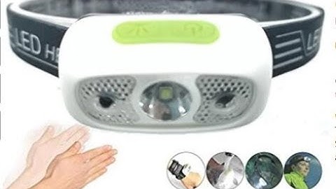 Motion Rechargeable Led Headlamp YOSKY IP65 Sensor USB Headlight Flashlight for Camping