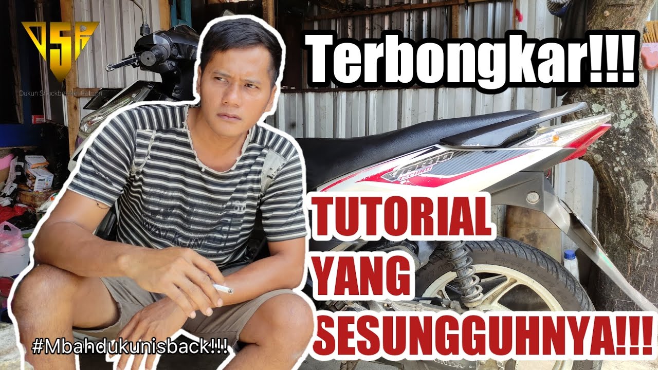 Cara memperbaiki Shockbreaker belakang dengan baik dan benar Full Tutorial!!!