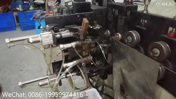 Automatic Wire Ring Forming and Butt Welding Machine