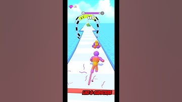 Rope Man Run Game || Best Gamplay Android || level23  #Shorts