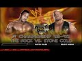 Wwe 2k14:30 Years of Wrestelmania # 18 The Rock vs Stone Cold Stve Austin