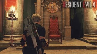 What Happens When Leon Sits On Salazars Chair? Resident Evil 4 Remake 2023