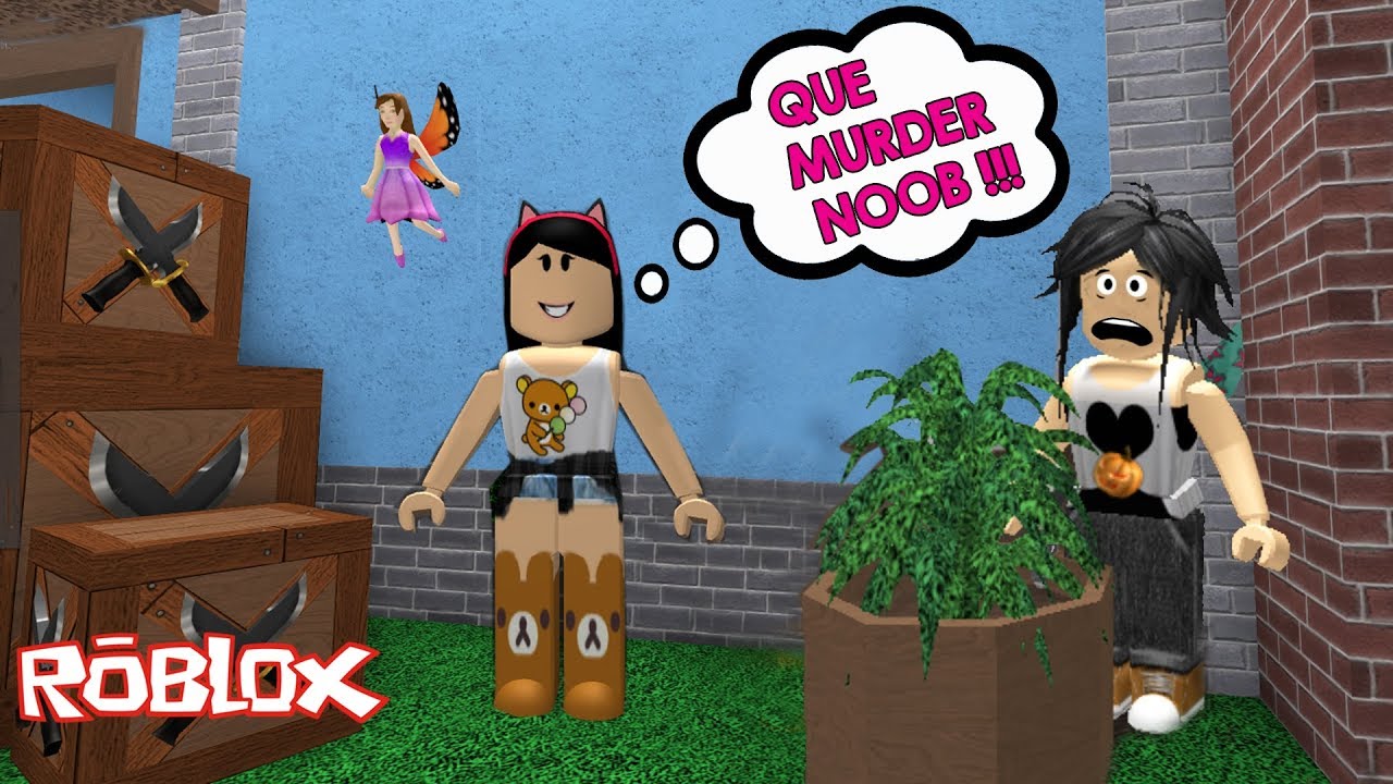 Roblox Mamae O Pior Murder Murder Mystery 2 Luluca Games Youtube - roblox noob fugindo do murder murder mystery 2 luluca games