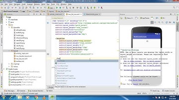 Android Navigation Drawer Example Part 1