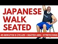 Try this Japanese Power Walk Seated Challenge Boost Heart Health