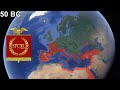 Ancient Rome in 30 seconds | Part 1 [500 BC - 1 AD]