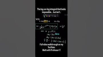 De integraal die iedereen op een examen zou missen. 😫