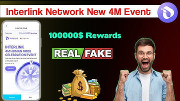 Interlink Crypto Network Spin & Earn Event Explained | 4M Earn Rewards + Live Withdrawal Proof!