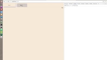 Angular Material Design Tabs