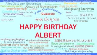 Albert   Languages Idiomas - Happy Birthday