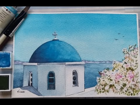 Vídeo: A Beleza Da Luz De Fundo Em Pinturas Em Aquarela