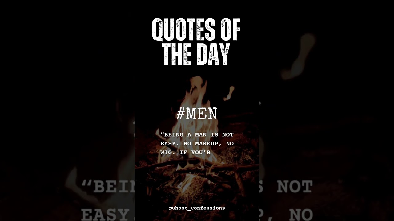 Only Men Will Understand This Truth 😶‍🌫️ | Ghost Confessions