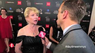 One Life to Live's Erika Slezak on the Red Carpet at the 2013 Daytime Emmys