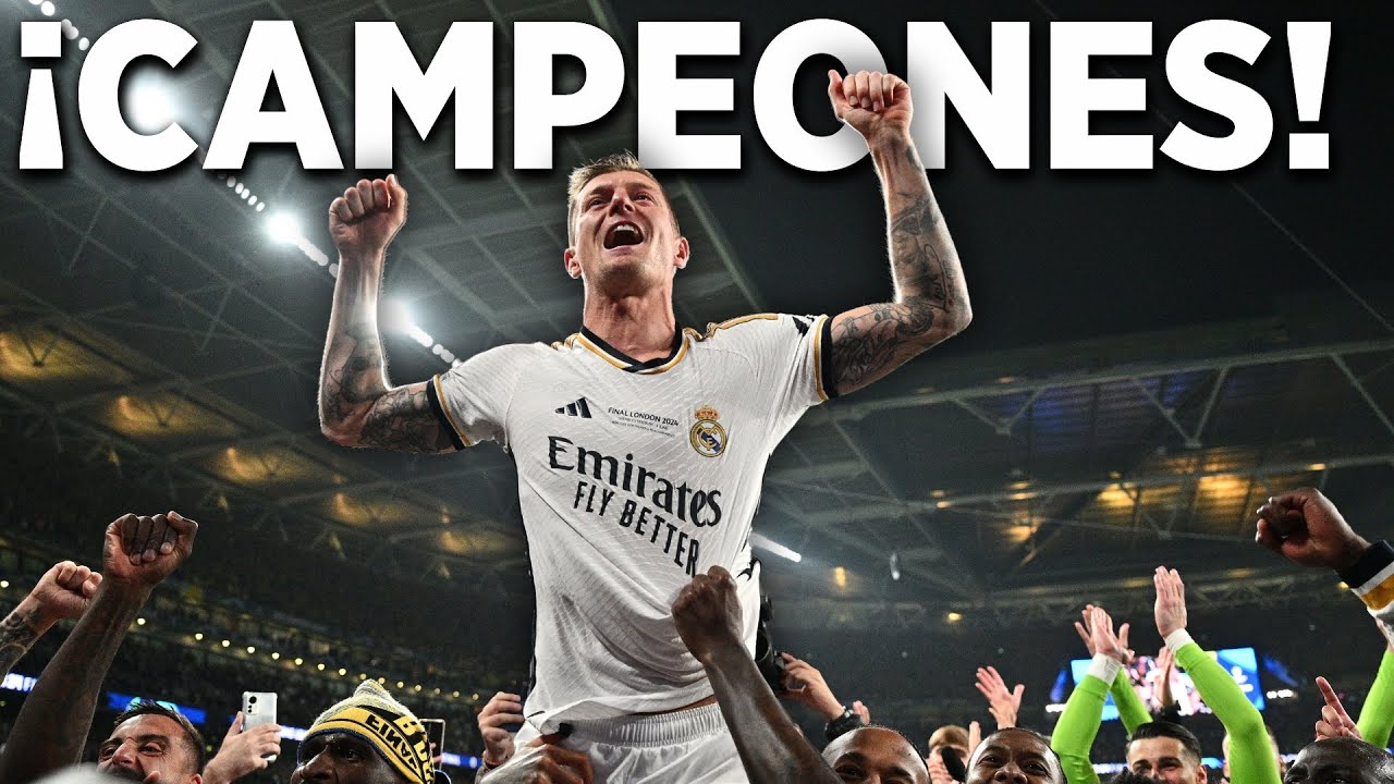 EL REAL MADRID GANA LA DECIMOQUINTA CHAMPIONS DE SU HISTORIA - YouTube