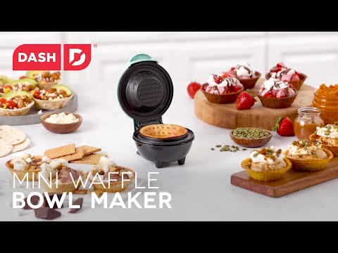 dash waffle bowl maker waffle recipe｜TikTok Search