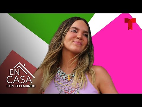 Belinda sorprende con su lujosa mansión en México | En Casa Con Telemundo
