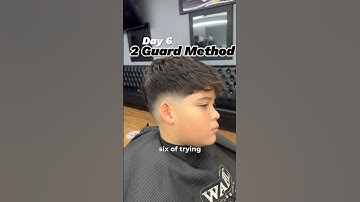 Fade only using 2 Guards #hair #haircut #menshaircut #fade #taper #fadehaircut #taperhaircut