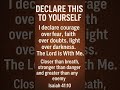Faith Over Fear #shorts #bible