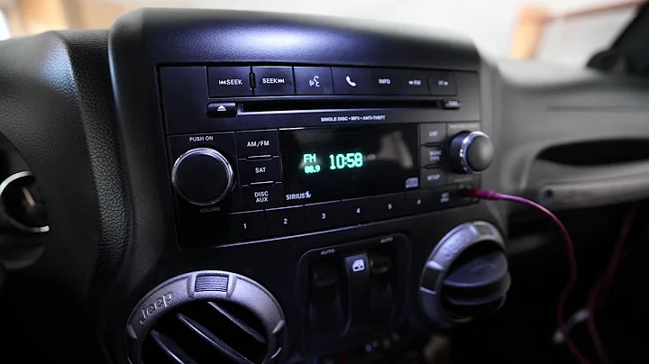 JEEP Wrangler/Chrysler/Dodge Stereo Sorununu Nasıl Çözebilirsiniz?