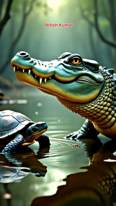 chalak magarmacch ki kahani... Short#shortvideo...#shorts...#animals...#moralstories