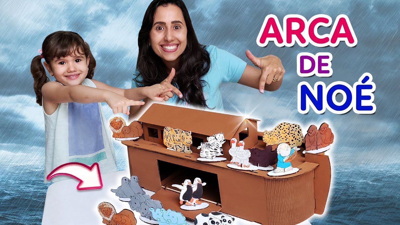 FIZEMOS A ARCA DE NOÉ!!! (Ficou Muito Legal) Thais Reis YouTube FIZEMOS A ARCA DE NOÉ!!! (Ficou Muito Legal) Thais Reis YouTube