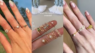 wire rings | tik tok compilation