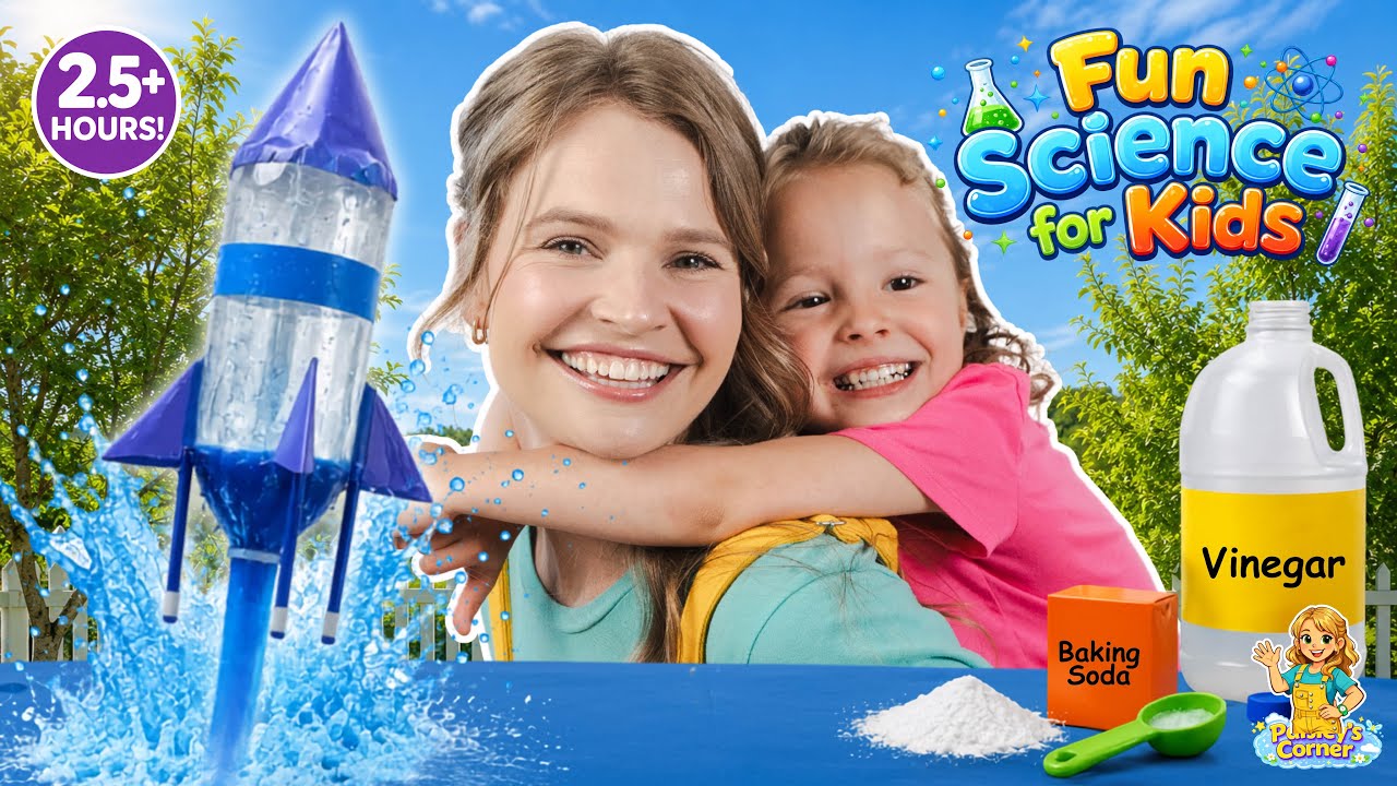 Science for Kids with Silly Miss Lily & Paisley! 🚀Rockets, Space, & STEM for Kids | Videos for Kids