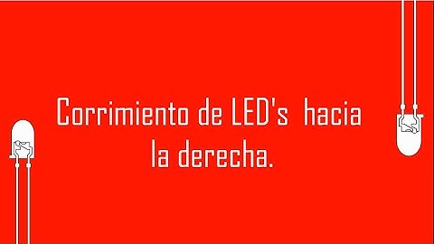 Secuencia de LEDs con Arduino || Array || Electrónica