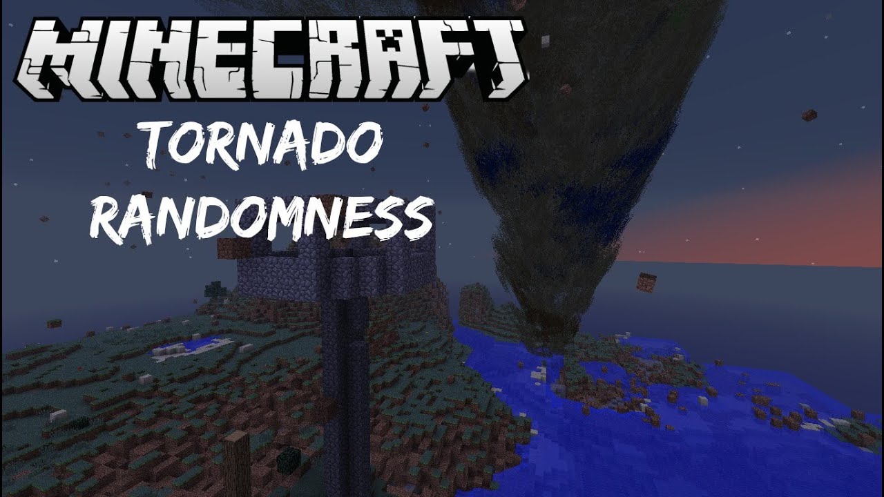 Minecraft Old Tornado Mod (Randomness) - YouTube