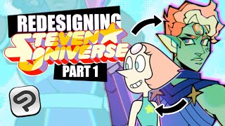 Redesigning STEVEN UNIVERSE!!! 💎 Part 1!
