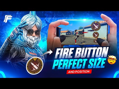 PERFECT FIRE BUTTON SIZE & PLACEMENT 🔥 | FREE FIRE SECRET HEADSHOT FIRE BUTTON TRICK 🤯
