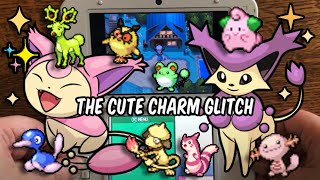 Making Shiny Pokemon Common With the Cute Charm Glitch