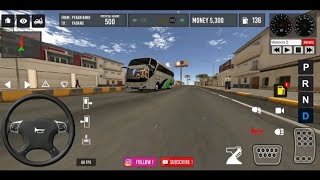 Best bus simulator driving game || IDBS bus lintas sumatera  ... screenshot 2