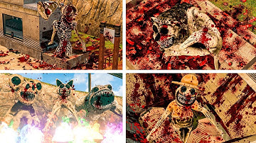 NEW ZOONOMALY SIREN HEAD AND ALL MONSTER FAMILY TORTURE!! (Garry