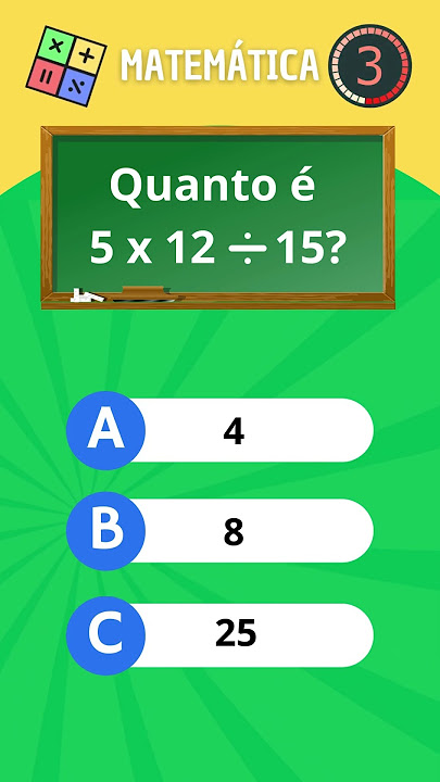 Quiz matemática #desafioquiz #quiz #quizgames 