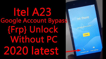 Itel A23 Google Account Bypass (Frp) Unlock without PC