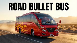 Hino Ak1J Chis Road Bullet Bus Al Hasnain Road Bullet Bus New Shandar Road Bullet Bus