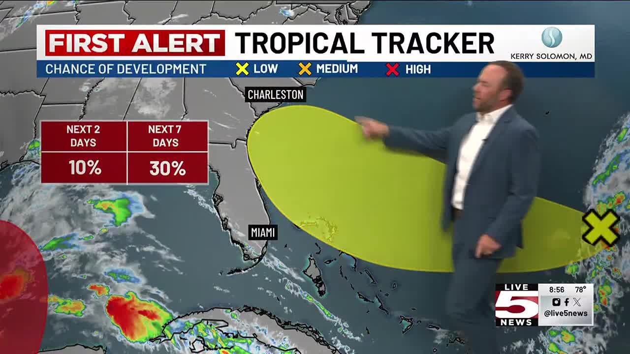 VIDEO: 2 areas watched for potential tropical development - YouTube