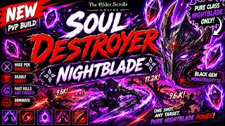🔥 The SOUL DESTROYER Nightblade Build is BROKEN in ESO PvP! | Pure Class Build 2026 🔥