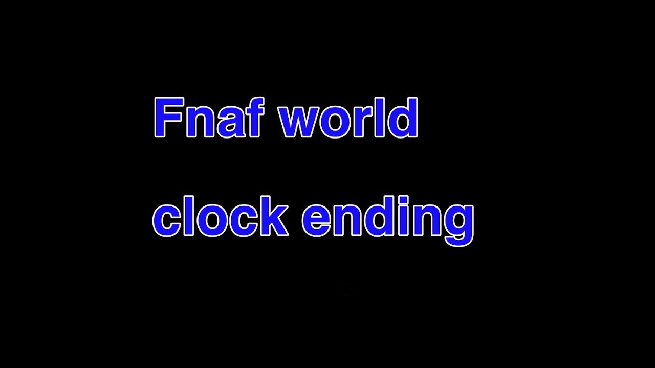 Ending Ending