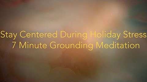 Grounding Meditation: Fill Your Cup First So You Can Truly Show Up for Others