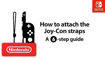 Nintendo Switch How-To Series: How to Attach the Joy-Con Straps