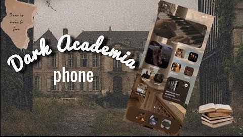 ~Dark academia🖤🥀~ ios 14 costumization + BG music *must watch* || Nour Reda