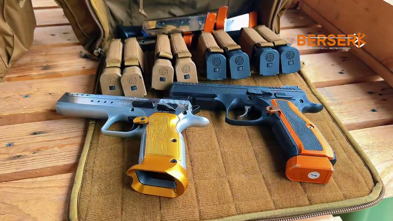 На чём мы обучаем | CZ, Glock, Tanfoglio
