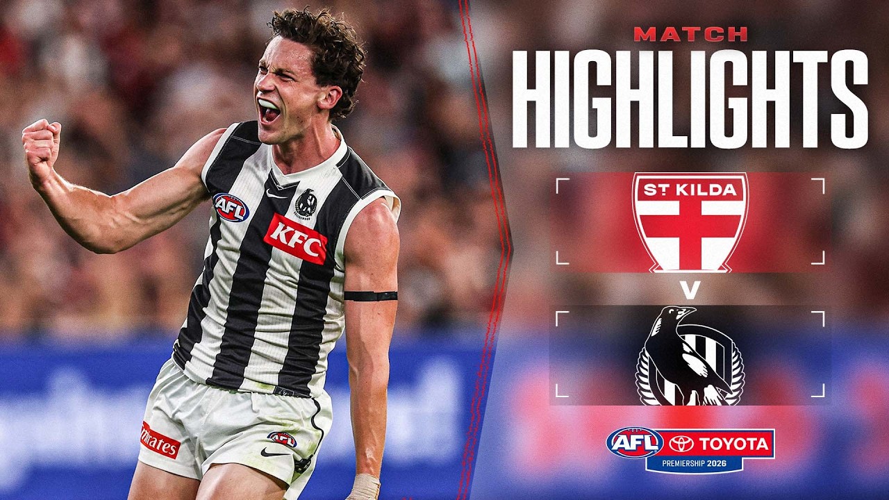 St Kilda v Collingwood Highlights | Opening Round, 2026 | AFL