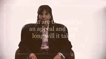What are the steps of an appeal?